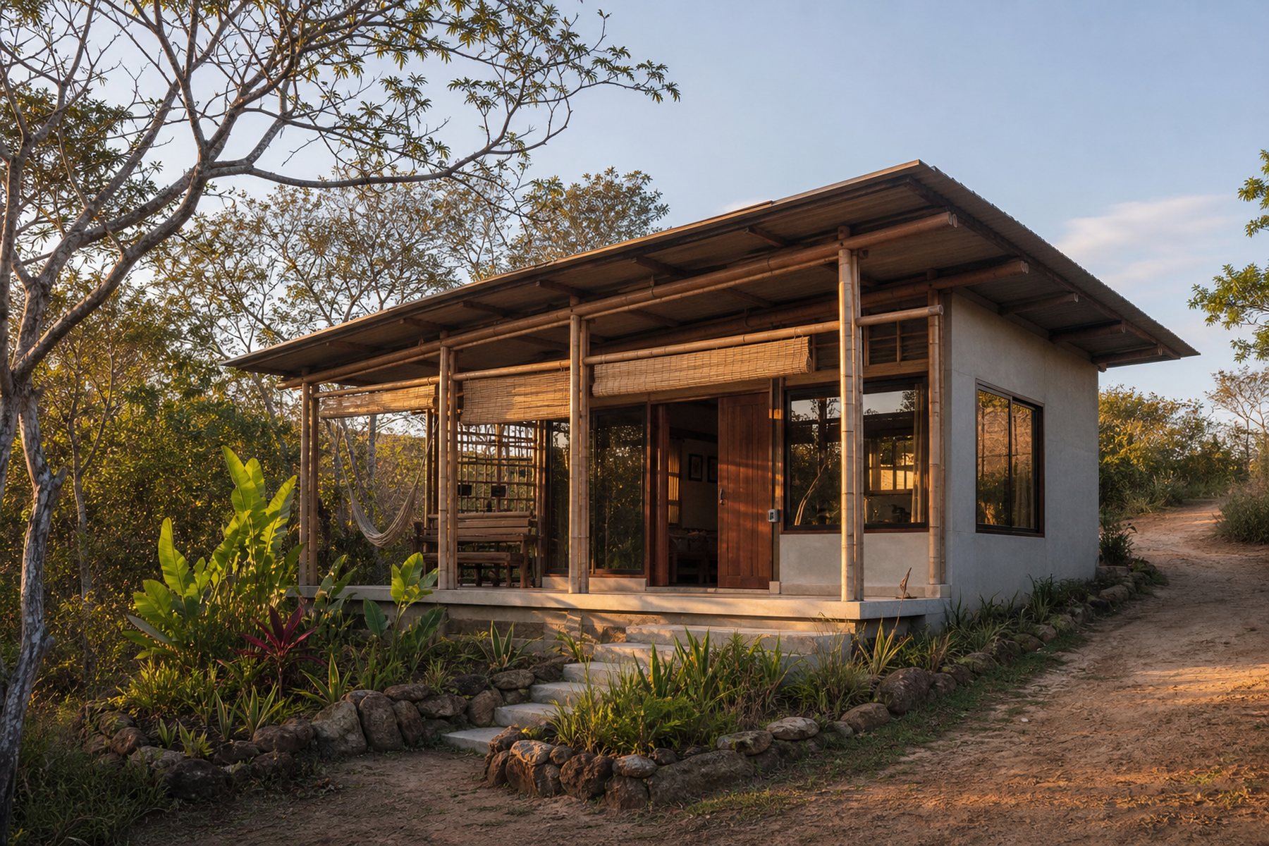 Exterior view of Casa Bambu